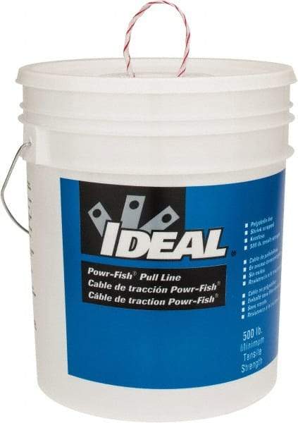 Ideal - 2,200 Ft. Long, Polyline Pulling Line - 500 Lb. Breaking Strength - Americas Industrial Supply