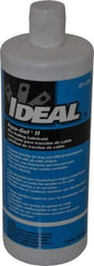 Ideal - 1 Quart Squeeze Bottle, Blue Wire Pulling Lubricant Gel - 28 to 180°F, RoHS Compliant, UL Listed - Americas Industrial Supply