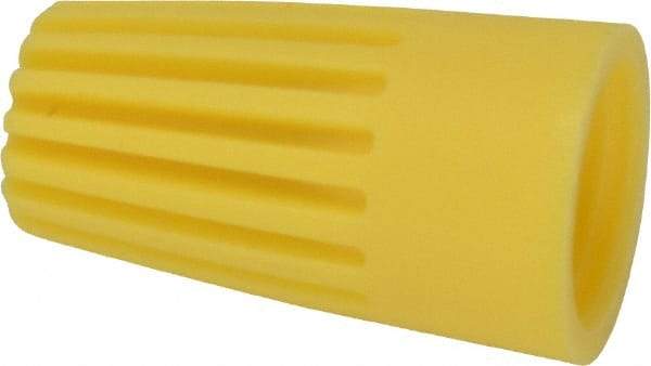 Thomas & Betts - 1, 14 + & 2, 18 to 1, 10 + 2, 14 AWG, 600 Volt, Corrosion Resistant, Standard Twist on Wire Connector - Yellow - Americas Industrial Supply