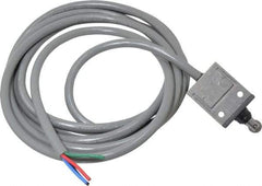 Omron - SPDT, 4NO/2NC, 250 VAC, 30 VDC, Prewired Terminal, Roller Plunger Actuator, General Purpose Limit Switch - 3, 4, 13 NEMA Rating, IP67 IPR Rating, Panel Mount, 17.65 N Operating Force - Americas Industrial Supply