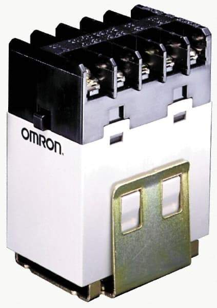 Omron - Standard Electromechanical Screw General Purpose Relay - 25 Amp at 220 VAC, 3PST-NO\xB6SPST-NC, 24 VDC, 34.5mm Wide x 64mm High x 51.5mm Deep - Americas Industrial Supply