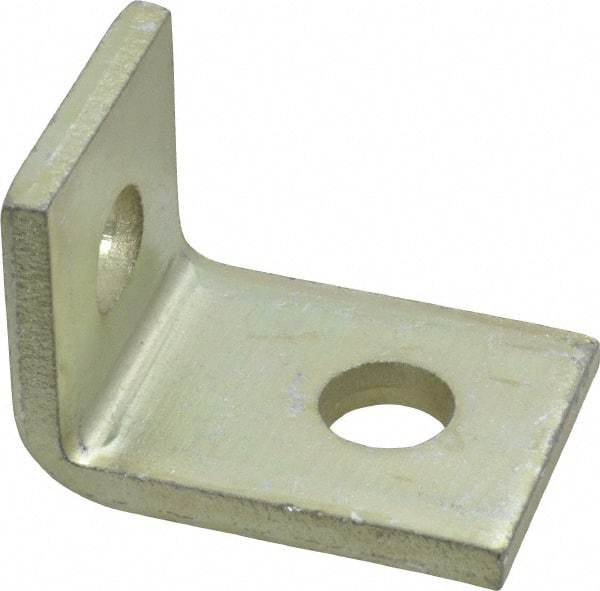 Thomas & Betts - Zinc Dichromate Steel 90° Strut Fitting - Used with Joining Metal Framing Channel & Strut - Americas Industrial Supply