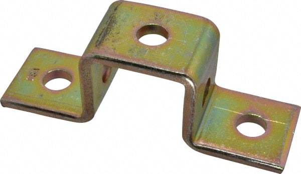 Thomas & Betts - Zinc Dichromate Steel Strut U Fitting - Used with Joining Metal Framing Channel & Strut - Americas Industrial Supply