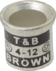 Thomas & Betts - (3) 8 to (1) 4 with (2) 10 AWG Bullet Connector - Brown Insulation - Americas Industrial Supply