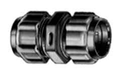 Thomas & Betts - 4" Trade, Die Cast Zinc Compression EMT Conduit Coupling - Noninsulated - Americas Industrial Supply