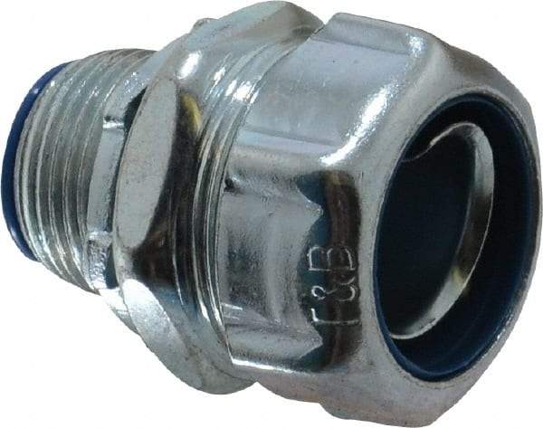 Thomas & Betts - 3/4" Trade, Steel Threaded Straight Liquidtight Conduit Connector - Insulated - Americas Industrial Supply