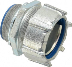 Thomas & Betts - 2" Trade, Steel Threaded Straight Liquidtight Conduit Connector - Insulated - Americas Industrial Supply