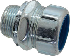 Thomas & Betts - 1" Trade, Steel Threaded Straight Liquidtight Conduit Connector - Noninsulated - Americas Industrial Supply