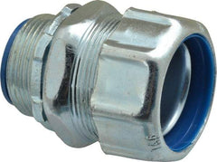 Thomas & Betts - 1-1/4" Trade, Steel Threaded Straight Liquidtight Conduit Connector - Noninsulated - Americas Industrial Supply