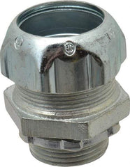 Thomas & Betts - 3/4" Trade, Malleable Iron Compression Straight Rigid/Intermediate (IMC) Conduit Connector - Noninsulated - Americas Industrial Supply