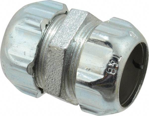 Thomas & Betts - 3/4" Trade, Malleable Iron Compression Rigid/Intermediate (IMC) Conduit Coupling - Noninsulated - Americas Industrial Supply