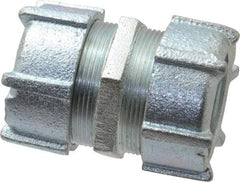 Thomas & Betts - 1-1/4" Trade, Malleable Iron Compression Rigid/Intermediate (IMC) Conduit Coupling - Noninsulated - Americas Industrial Supply