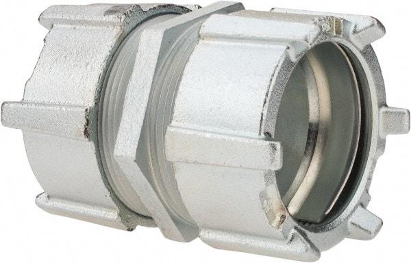 Thomas & Betts - 2-1/2" Trade, Malleable Iron Compression Rigid/Intermediate (IMC) Conduit Coupling - Noninsulated - Americas Industrial Supply