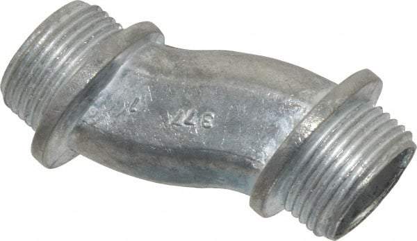 Thomas & Betts - 3/4" Trade, Die Cast Zinc Threaded Rigid/Intermediate (IMC) Conduit Nipple - Noninsulated - Americas Industrial Supply