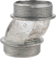 Thomas & Betts - 2" Trade, Die Cast Zinc Threaded Rigid/Intermediate (IMC) Conduit Nipple - Noninsulated - Americas Industrial Supply