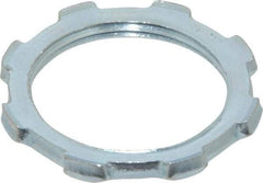 Thomas & Betts - 1-1/4" Trade, Steel Threaded Rigid/Intermediate (IMC) Conduit Locknut - Noninsulated - Americas Industrial Supply