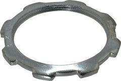 Thomas & Betts - 2" Trade, Steel Threaded Rigid/Intermediate (IMC) Conduit Locknut - Noninsulated - Americas Industrial Supply