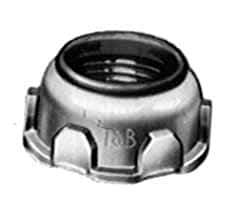 Thomas & Betts - 3/4" Trade, Steel Threaded Rigid/Intermediate (IMC) Conduit Bushing - Partially Insulated - Americas Industrial Supply