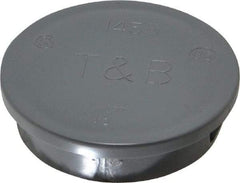 Thomas & Betts - 1-1/2" Conduit, Electrical Enclosure Thermoplastic Knockout Plug - For Use with Rigid/IMC Conduit, CSA File 4484/CSA LR589/NFPA 70/RoHS Compliant/UL 514B/UL File E13938 - Americas Industrial Supply