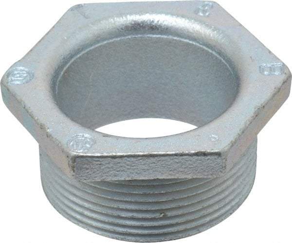 Thomas & Betts - 1-1/2" Trade, Malleable Iron Threaded Rigid/Intermediate (IMC) Conduit Nipple - Noninsulated - Americas Industrial Supply