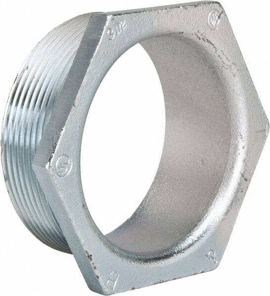 Thomas & Betts - 3-1/2" Trade, Malleable Iron Threaded Rigid/Intermediate (IMC) Conduit Nipple - Noninsulated - Americas Industrial Supply