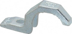 Thomas & Betts - 1" Pipe, Steel, Hot Dipped Galvanized" Pipe or Conduit Strap - 1/4" Bolt, 1 Mounting Hole - Americas Industrial Supply