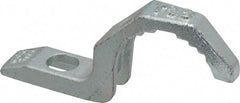 Thomas & Betts - 1-1/4" Pipe, Steel, Hot Dipped Galvanized" Pipe or Conduit Strap - 3/8" Bolt, 1 Mounting Hole - Americas Industrial Supply