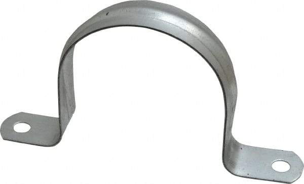 Thomas & Betts - 3 Pipe, Steel, Zinc Plated Pipe or Conduit Strap - 2 Mounting Holes - Americas Industrial Supply