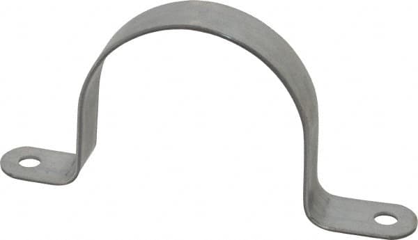 Thomas & Betts - 4 Pipe, Steel, Zinc Plated Pipe or Conduit Strap - 2 Mounting Holes - Americas Industrial Supply