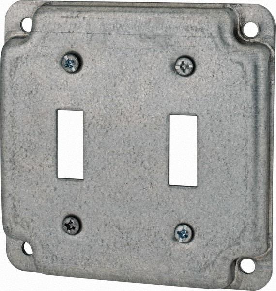 Thomas & Betts - Electrical Outlet Box Steel Surface Cover - Americas Industrial Supply