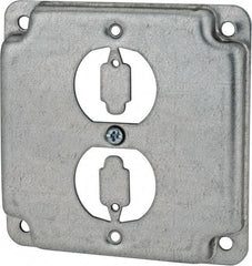 Thomas & Betts - Electrical Outlet Box Steel Surface Cover - Americas Industrial Supply