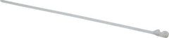Thomas & Betts - 13.9" Long Natural (Color) Nylon Mountable Cable Tie - 120 Lb Tensile Strength, 1.98mm Thick, 3-3/8" Max Bundle Diam - Americas Industrial Supply