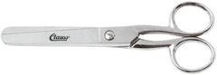 Clauss - 2" LOC, 6" OAL Carbon Steel Blunt Point Scissors - For Paper, Fabric - Americas Industrial Supply