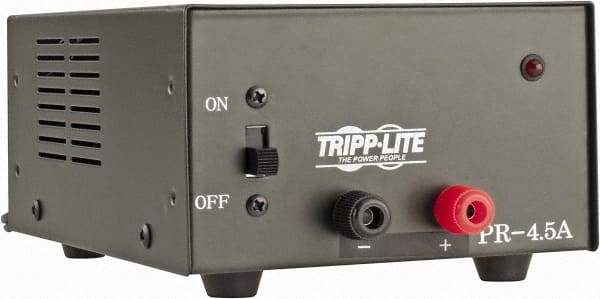 Tripp-Lite - 30 Watt, 4.50 Amp, 120 VAC Input, 13.8 VDC Output, Power Supply - 4-1/2 Inch Wide x 7-1/2 Inch Deep x 3 Inch High, 32 to 104°F, Red LED Display - Americas Industrial Supply