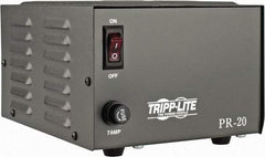 Tripp-Lite - 60 Watt, 20 Amp, 120 VAC Input, 13.8 VDC Output, Power Supply - 6 Inch Wide x 10 Inch Deep x 4-1/2 Inch High, 32 to 104°F, Red LED Display - Americas Industrial Supply