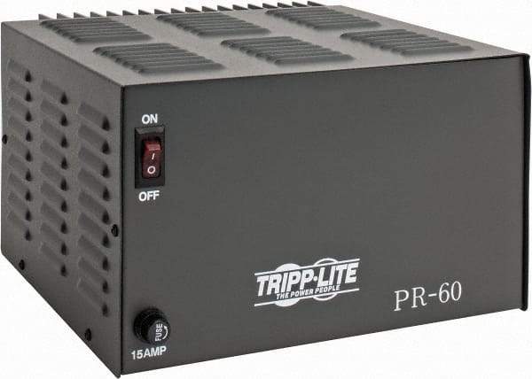 Tripp-Lite - 250, 300 Watt, 60 Amp, 120 VAC Input, 13.8 VDC Output, Power Supply - 10-1/2 Inch Wide x 11-1/2 Inch Deep x 6-3/4 Inch High, 32 to 104°F, Red LED Display - Americas Industrial Supply