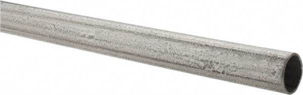 Made in USA - 1/2" Trade Size, 10' Long, EMT Conduit - Steel, 1/2" ID - Americas Industrial Supply