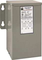 Sola/Hevi-Duty - 120/240 Input Volt, 12/24 Output Volt, 60 Hz, Buck Boost Transformer - 1 Phase, 10 Inch Wide x 7 Inch Deep x 12 Inch High, cULus Listed E77014 - Americas Industrial Supply