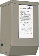 Sola/Hevi-Duty - 120/240 Input Volt, 16/32 Output Volt, 60 Hz, Buck Boost Transformer - 1 Phase, 6 Inch Wide x 5 Inch Deep x 10 Inch High, cULus Listed E77014 - Americas Industrial Supply