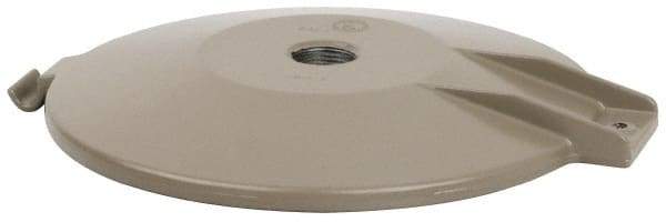 Hubbell Killark - Gray Light Fixture Pendant Cap - For Use with Hazardous Location HID Fixture - MB Series, CSA File LR11713, UL File E10514 & E91793 - Americas Industrial Supply