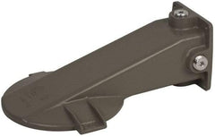 Hubbell Killark - Gray Light Fixture Wall Bracket - For Use with Hazardous Location HID Fixture - MB Series, CSA File LR11713, UL File E10514 & E91793 - Americas Industrial Supply