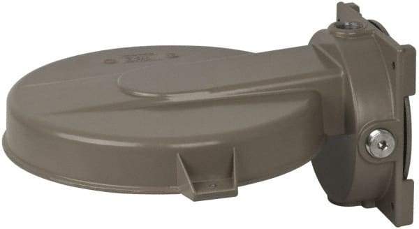 Hubbell Killark - Gray Light Fixture Wall Bracket - For Use with Hazardous Location HID Fixture - VM Series - Americas Industrial Supply