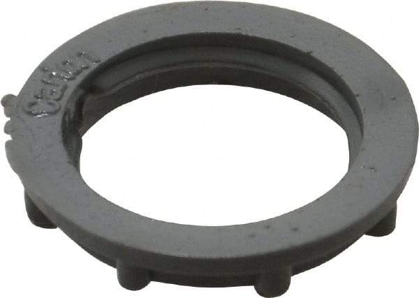 Thomas & Betts - 1/2" Trade, PVC Threaded Rigid/Intermediate (IMC) Conduit Locknut - Insulated - Americas Industrial Supply