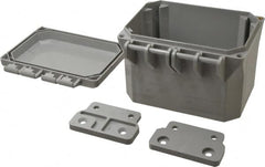 Thomas & Betts - Polycarbonate Standard Enclosure Hinge Flat Cover - NEMA 1, 2, 3, 4, 12, 3S, 3SX, 3X, 4X, x x - Americas Industrial Supply