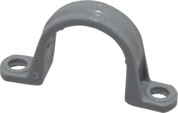 Thomas & Betts - 3/4 Pipe, PVC, Pipe or Conduit Strap - 2 Mounting Holes - Americas Industrial Supply