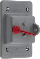 Thomas & Betts - Electrical Outlet Box Polycarbonate Toggle Switch - Americas Industrial Supply