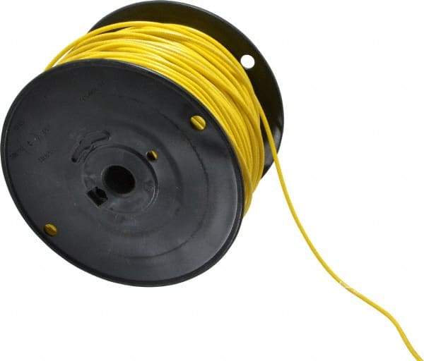 Southwire - 16 AWG, 26 Strand, Yellow Machine Tool Wire - PVC, Acid, Moisture and Oil Resistant, 500 Ft. Long - Americas Industrial Supply