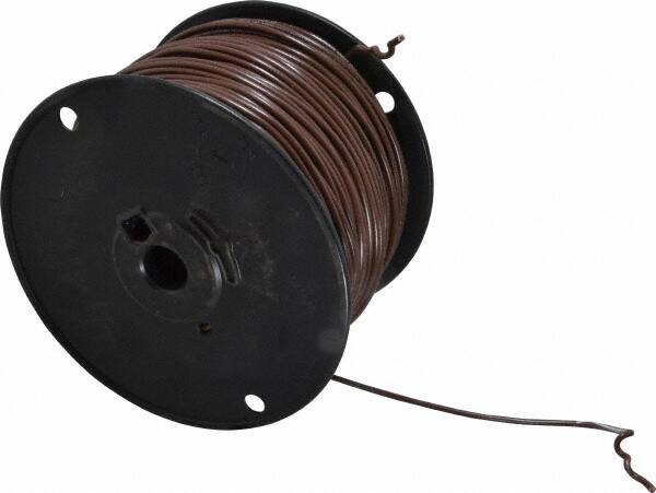 Southwire - 16 AWG, 26 Strand, Brown Machine Tool Wire - PVC, Acid, Moisture and Oil Resistant, 500 Ft. Long - Americas Industrial Supply