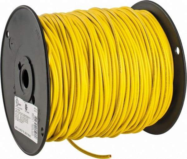 Southwire - 12 AWG, 65 Strand, Yellow Machine Tool Wire - PVC, Acid, Moisture and Oil Resistant, 500 Ft. Long - Americas Industrial Supply