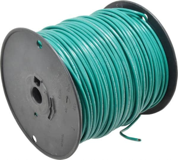 Southwire - 12 AWG, 65 Strand, Green Machine Tool Wire - PVC, Acid, Moisture and Oil Resistant, 500 Ft. Long - Americas Industrial Supply